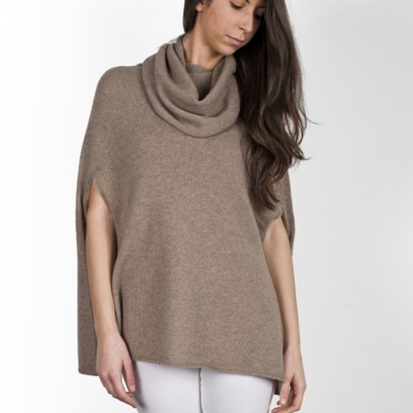 Charli Sweaters - CHARLI BEIGE PUNCHO SIZE 1